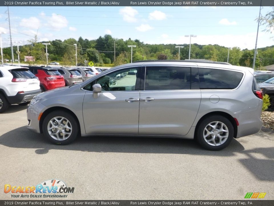 2019 Chrysler Pacifica Touring Plus Billet Silver Metallic / Black/Alloy Photo #2