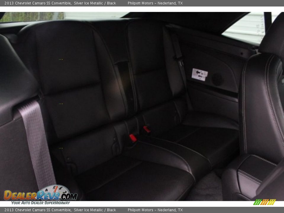 2013 Chevrolet Camaro SS Convertible Silver Ice Metallic / Black Photo #31