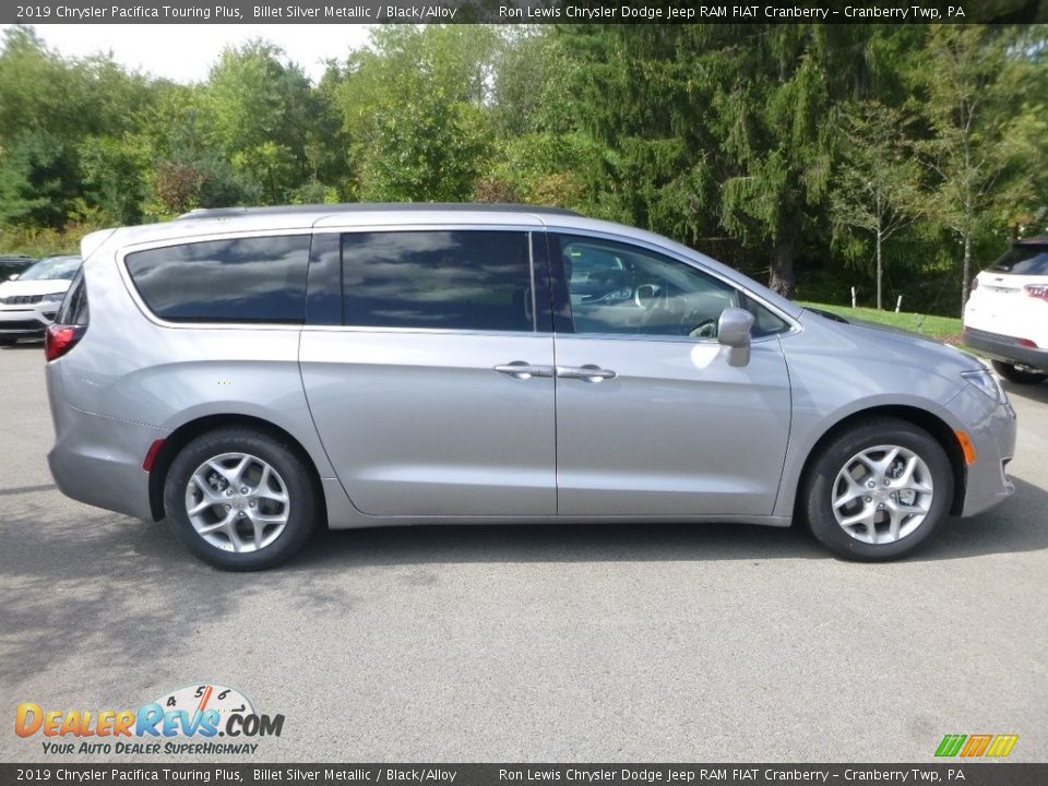 2019 Chrysler Pacifica Touring Plus Billet Silver Metallic / Black/Alloy Photo #6