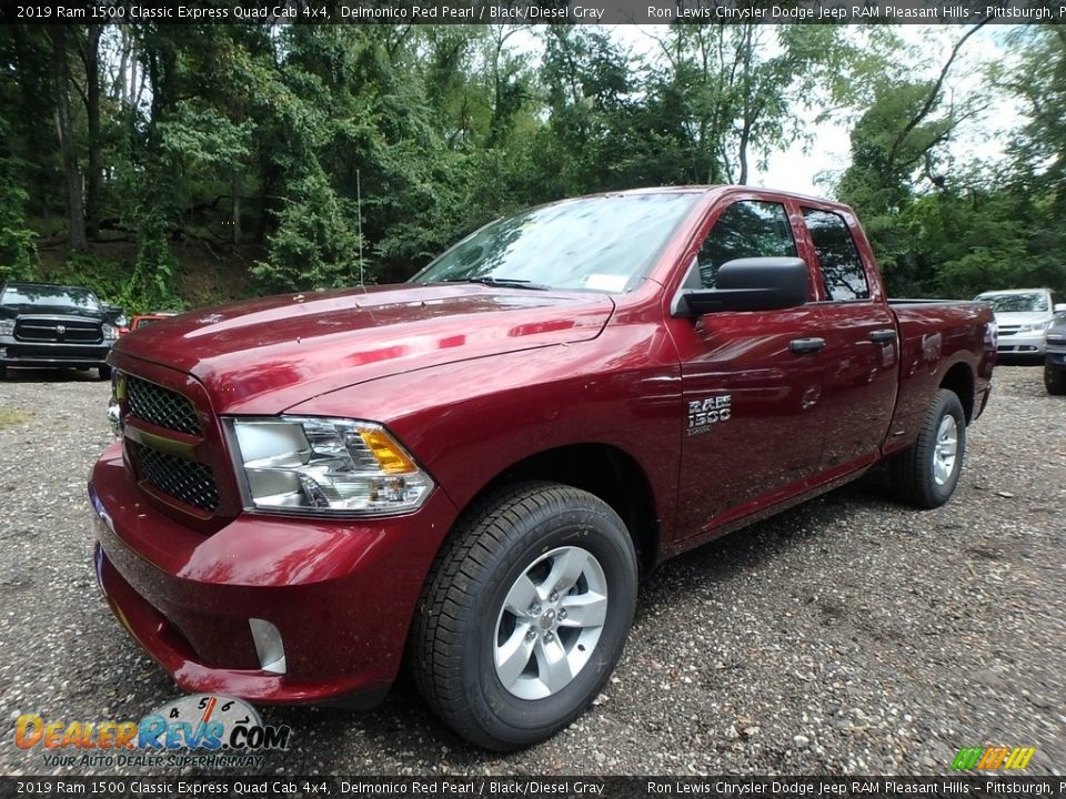 Front 3/4 View of 2019 Ram 1500 Classic Express Quad Cab 4x4 Photo #1