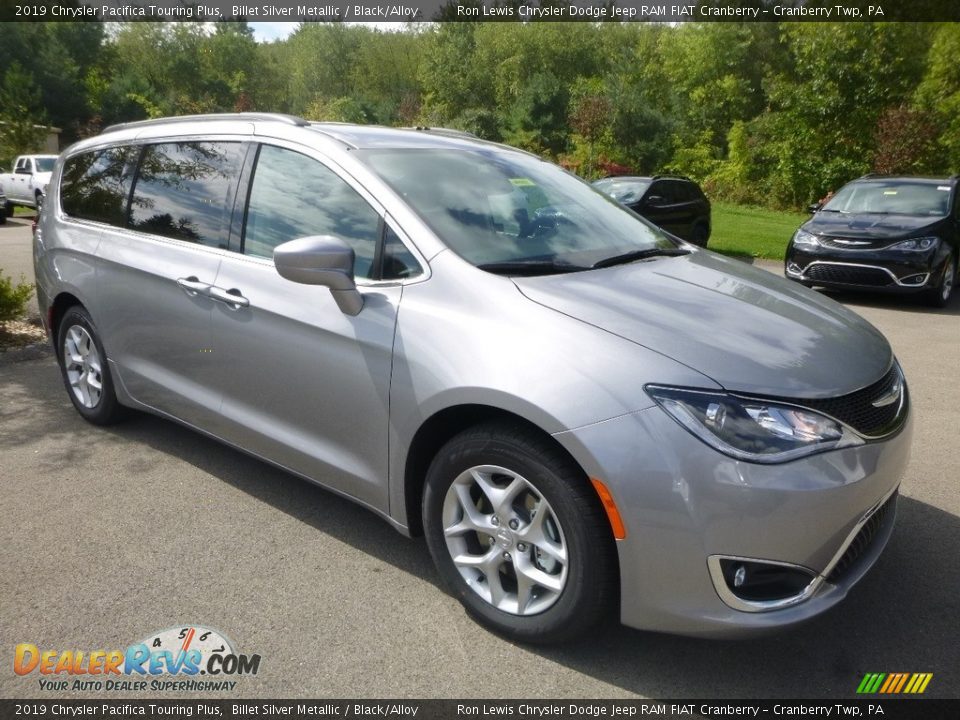 2019 Chrysler Pacifica Touring Plus Billet Silver Metallic / Black/Alloy Photo #7
