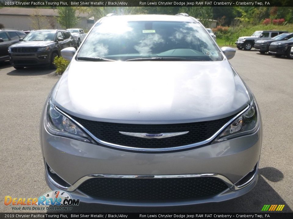 2019 Chrysler Pacifica Touring Plus Billet Silver Metallic / Black/Alloy Photo #8