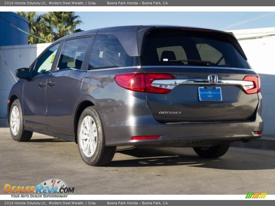 2019 Honda Odyssey LX Modern Steel Metallic / Gray Photo #2