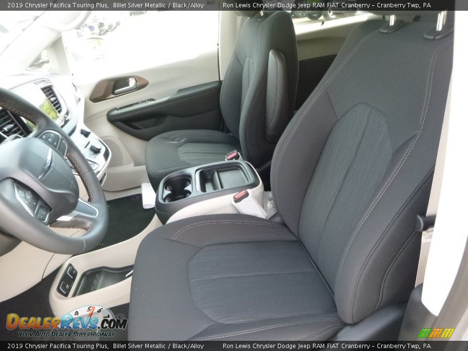 2019 Chrysler Pacifica Touring Plus Billet Silver Metallic / Black/Alloy Photo #16