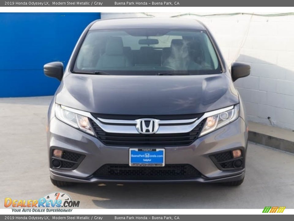 2019 Honda Odyssey LX Modern Steel Metallic / Gray Photo #3