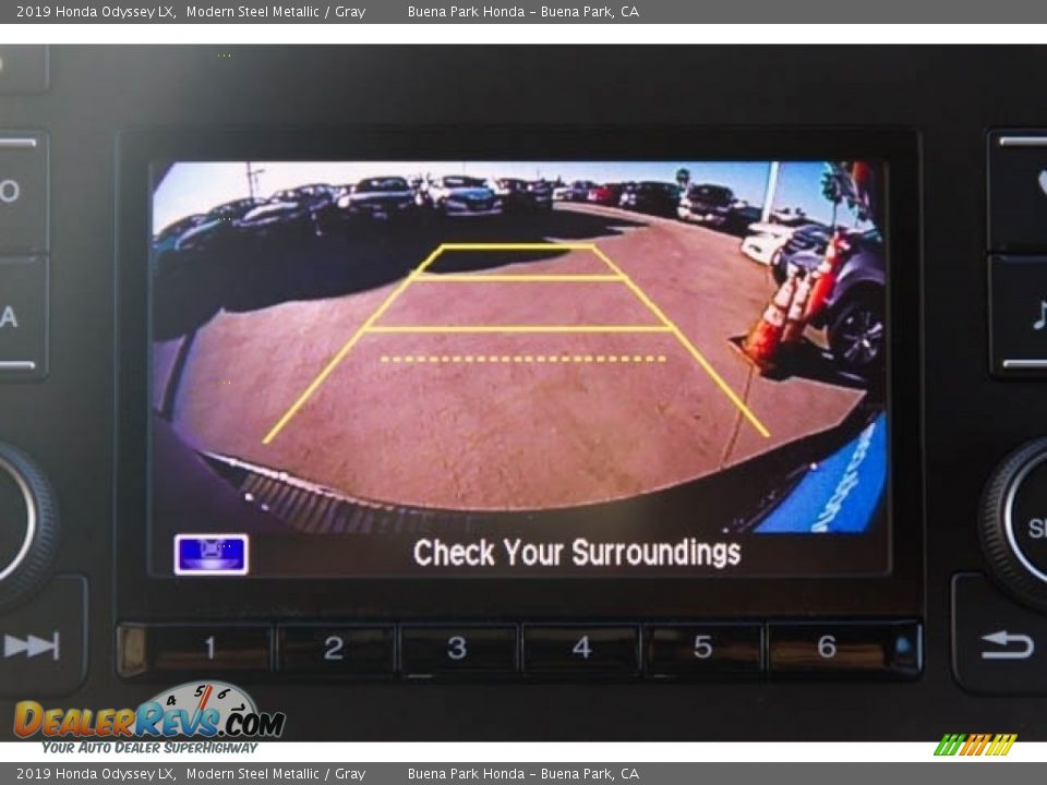 2019 Honda Odyssey LX Modern Steel Metallic / Gray Photo #16