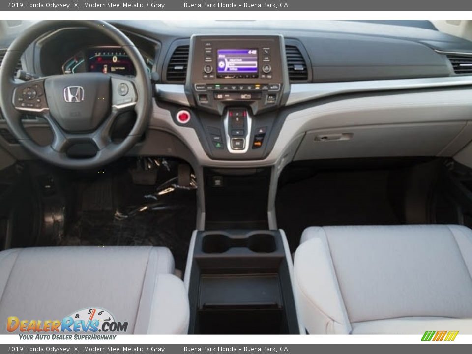 2019 Honda Odyssey LX Modern Steel Metallic / Gray Photo #19
