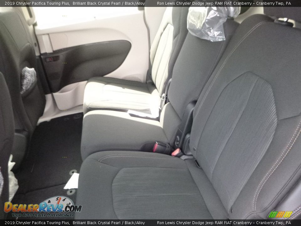 2019 Chrysler Pacifica Touring Plus Brilliant Black Crystal Pearl / Black/Alloy Photo #13