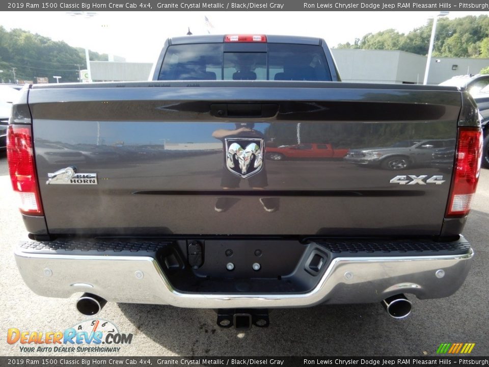 2019 Ram 1500 Classic Big Horn Crew Cab 4x4 Granite Crystal Metallic / Black/Diesel Gray Photo #4