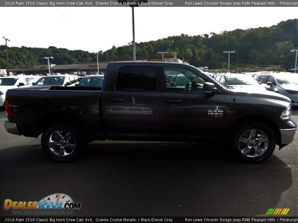 2019 Ram 1500 Classic Big Horn Crew Cab 4x4 Granite Crystal Metallic / Black/Diesel Gray Photo #6