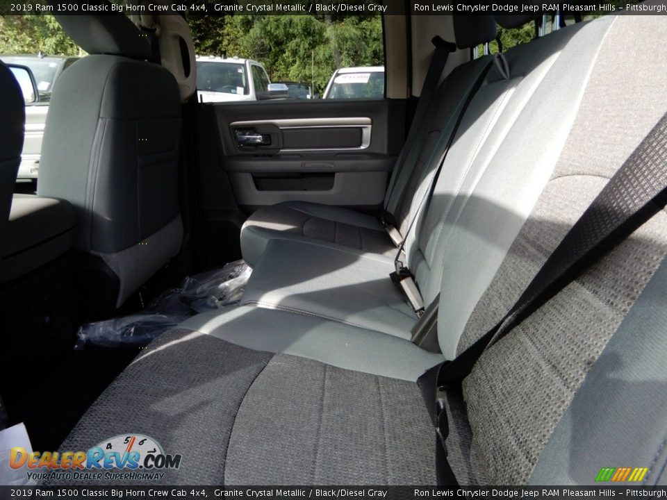 2019 Ram 1500 Classic Big Horn Crew Cab 4x4 Granite Crystal Metallic / Black/Diesel Gray Photo #11