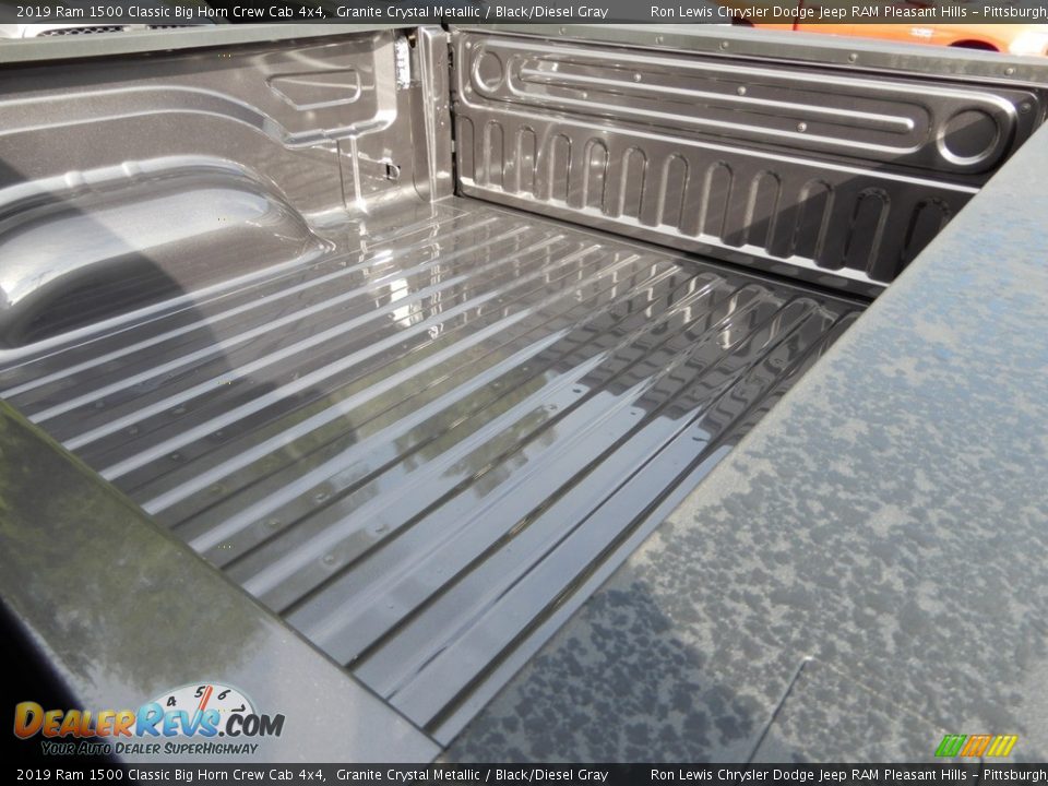 2019 Ram 1500 Classic Big Horn Crew Cab 4x4 Granite Crystal Metallic / Black/Diesel Gray Photo #12