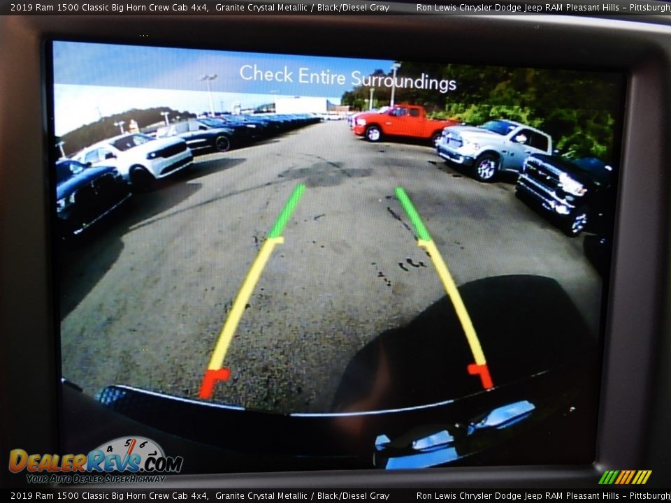 2019 Ram 1500 Classic Big Horn Crew Cab 4x4 Granite Crystal Metallic / Black/Diesel Gray Photo #19