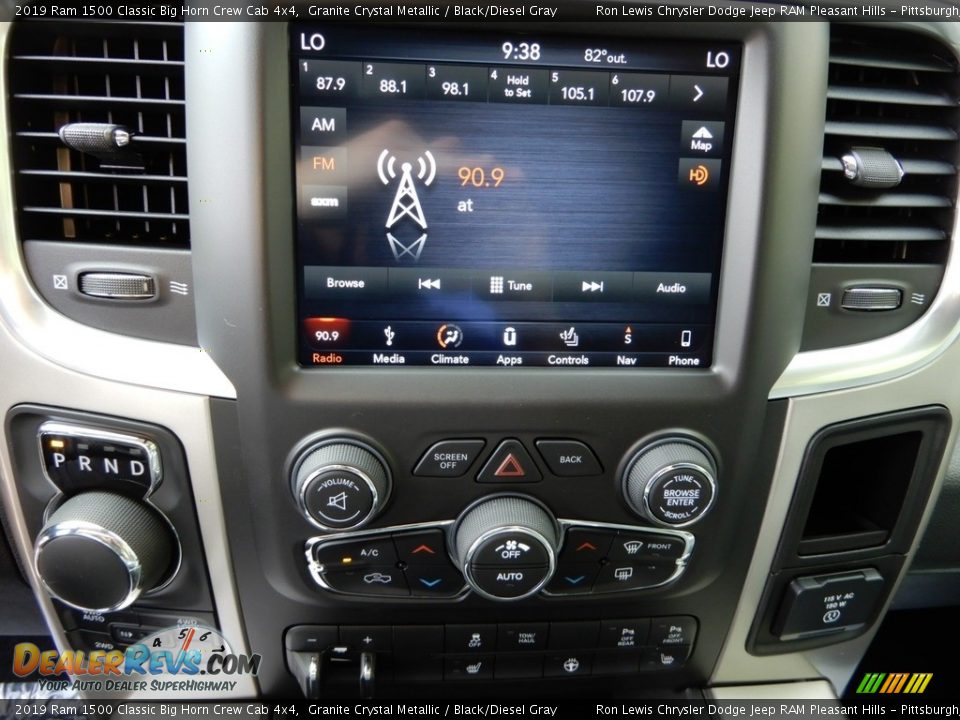 2019 Ram 1500 Classic Big Horn Crew Cab 4x4 Granite Crystal Metallic / Black/Diesel Gray Photo #20