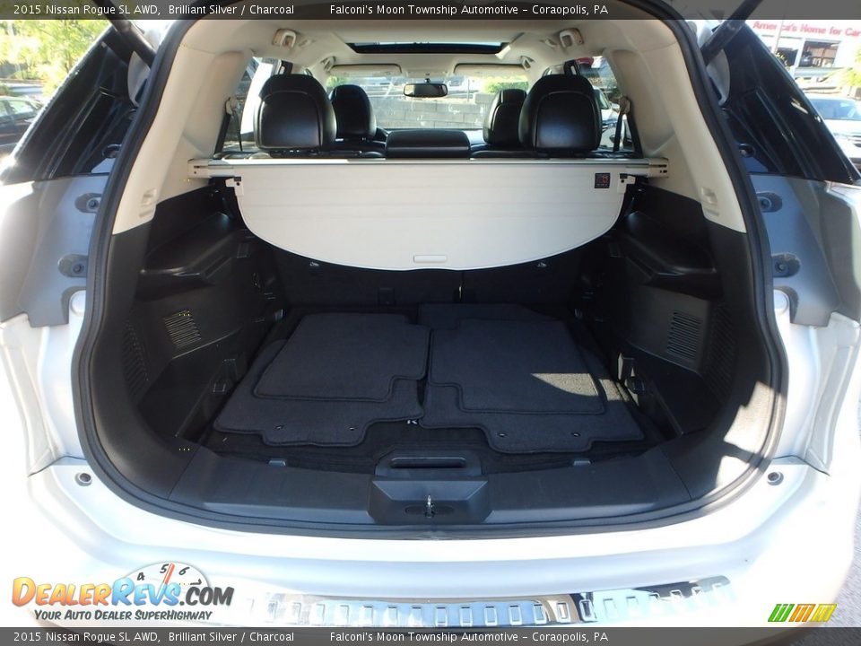 2015 Nissan Rogue SL AWD Brilliant Silver / Charcoal Photo #5