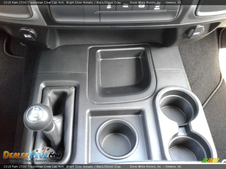 2018 Ram 2500 Tradesman Crew Cab 4x4 Bright Silver Metallic / Black/Diesel Gray Photo #23