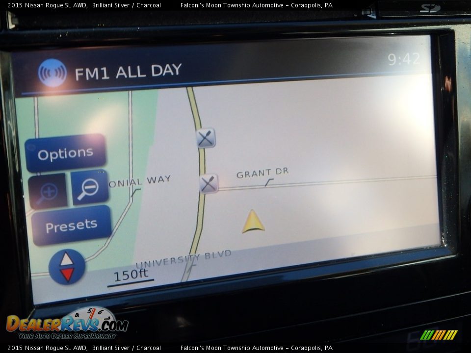 2015 Nissan Rogue SL AWD Brilliant Silver / Charcoal Photo #21