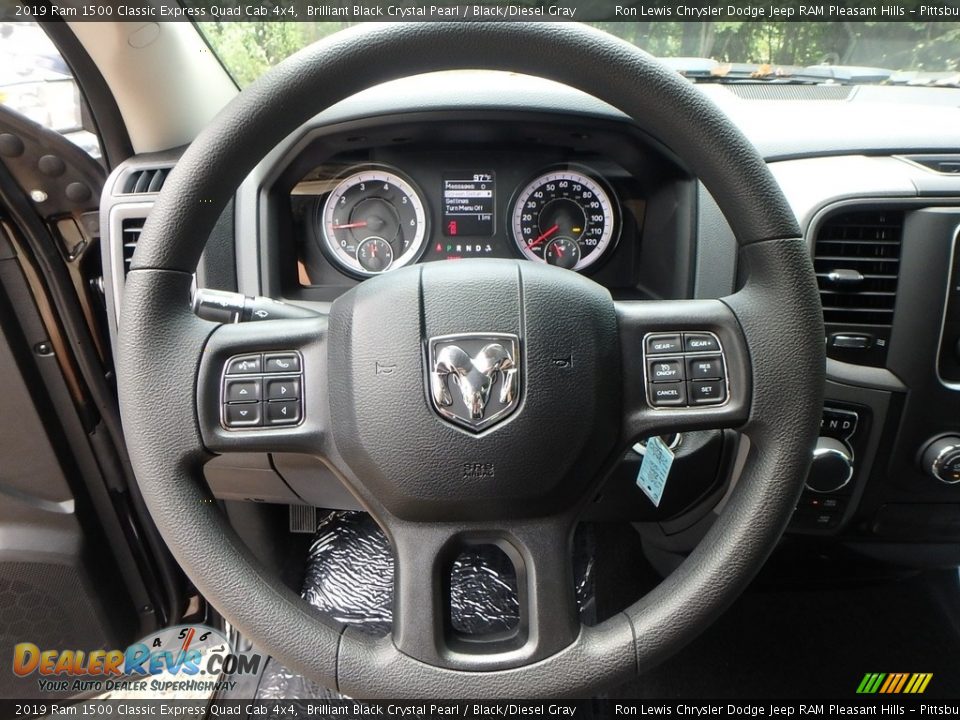 2019 Ram 1500 Classic Express Quad Cab 4x4 Steering Wheel Photo #18