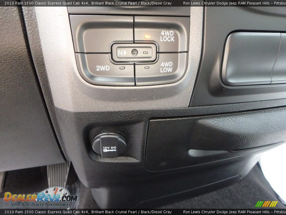 Controls of 2019 Ram 1500 Classic Express Quad Cab 4x4 Photo #19