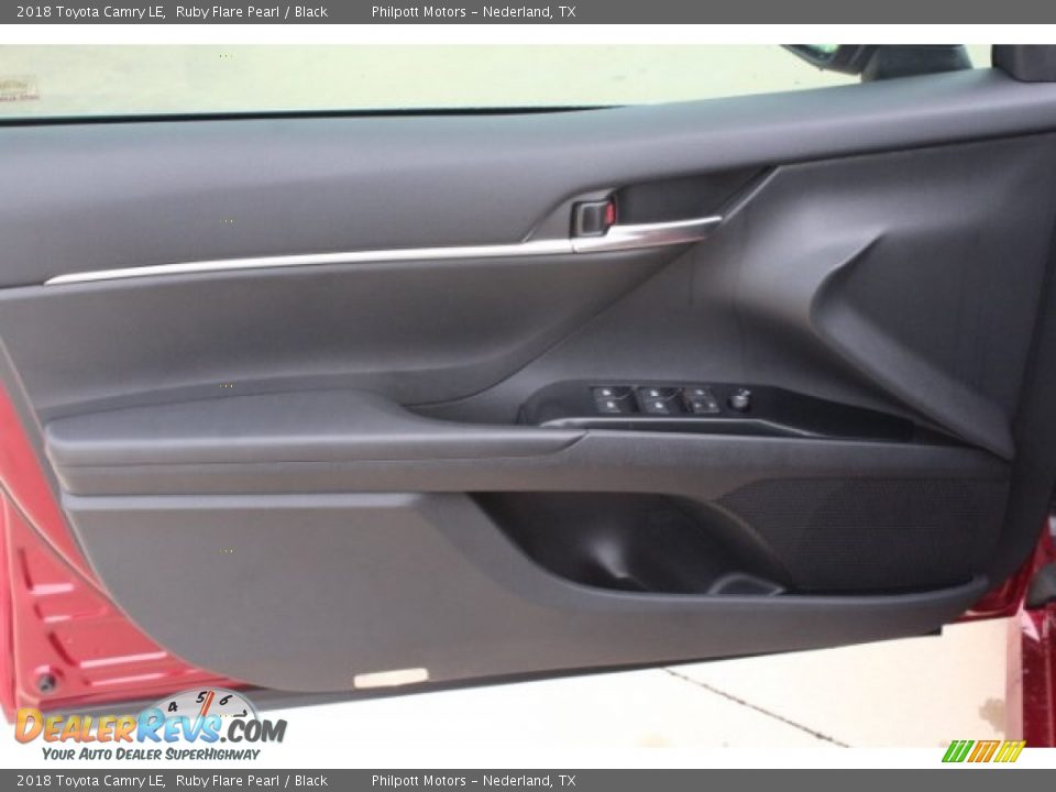 2018 Toyota Camry LE Ruby Flare Pearl / Black Photo #12