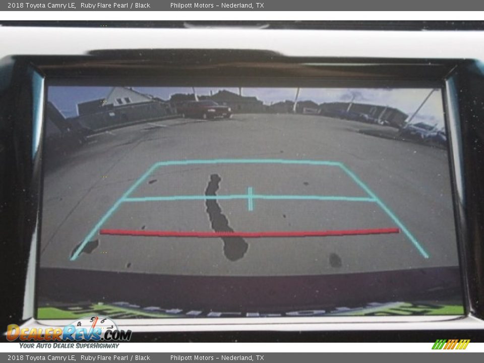 2018 Toyota Camry LE Ruby Flare Pearl / Black Photo #15