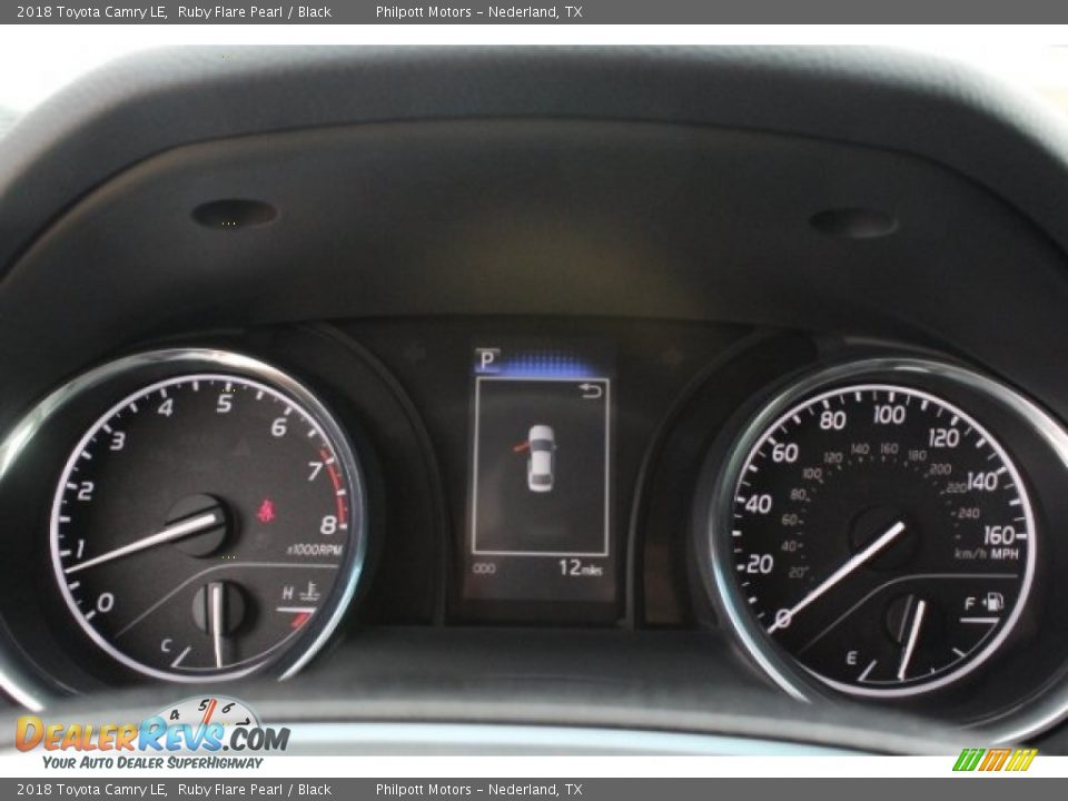 2018 Toyota Camry LE Ruby Flare Pearl / Black Photo #20