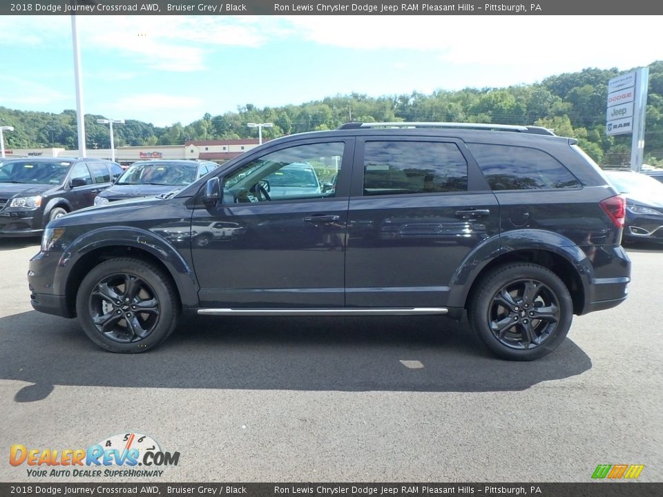 2018 Dodge Journey Crossroad AWD Bruiser Grey / Black Photo #2