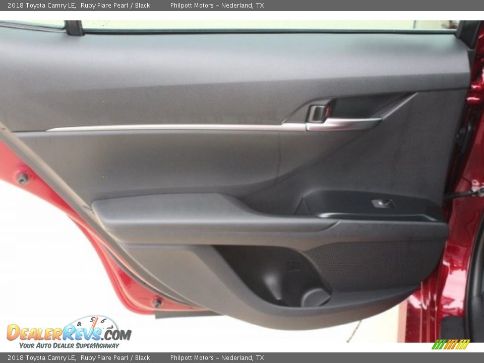 2018 Toyota Camry LE Ruby Flare Pearl / Black Photo #22