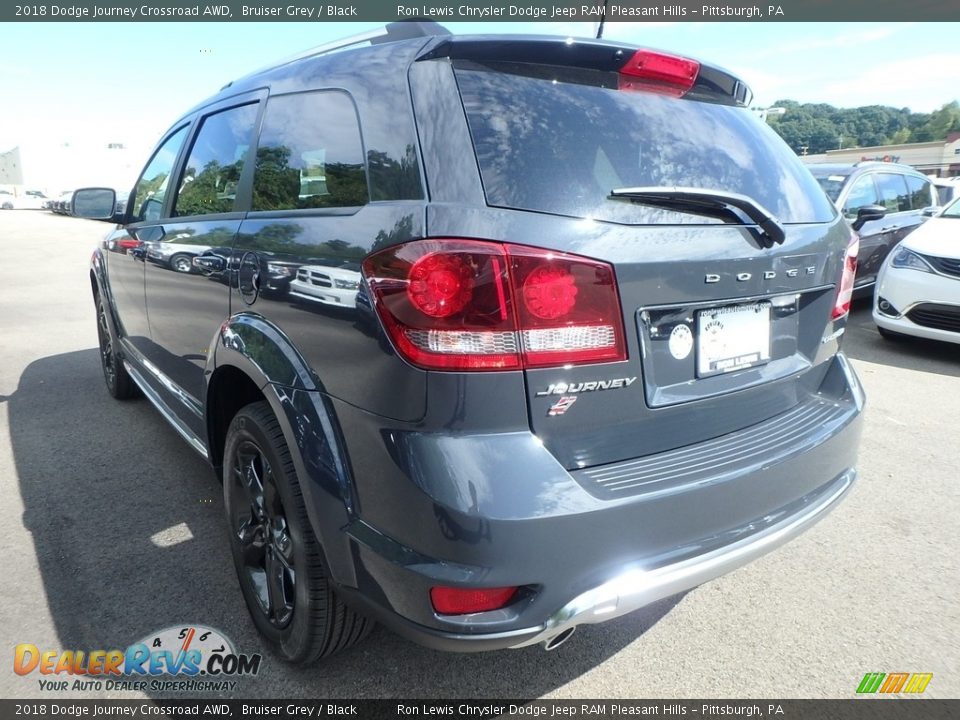 2018 Dodge Journey Crossroad AWD Bruiser Grey / Black Photo #3