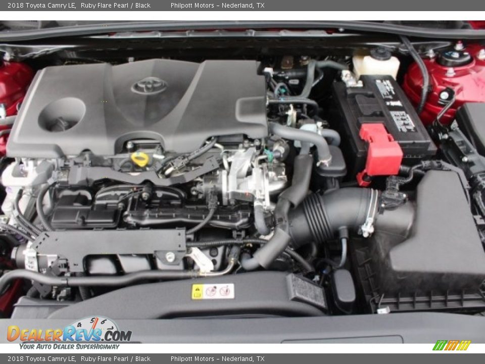 2018 Toyota Camry LE Ruby Flare Pearl / Black Photo #32
