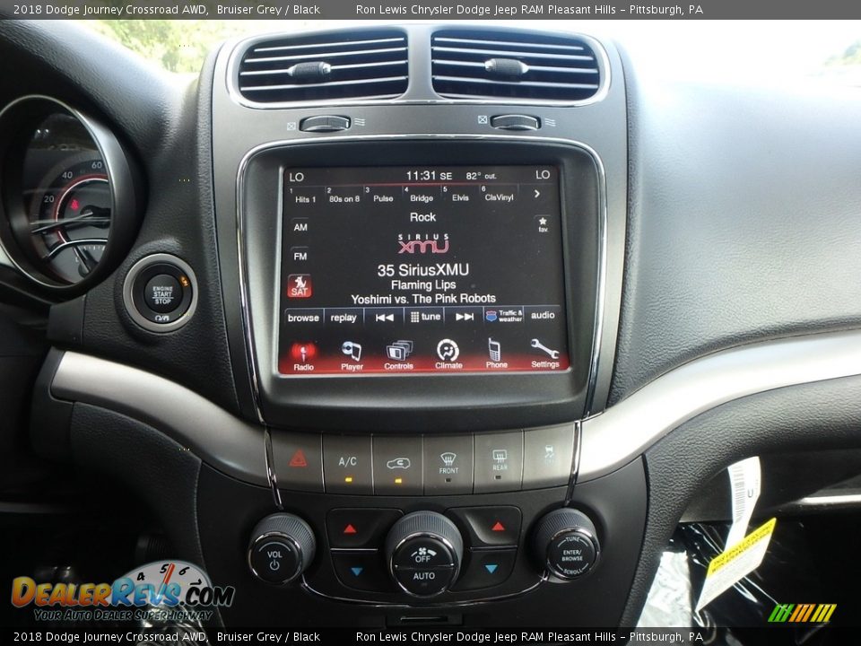 2018 Dodge Journey Crossroad AWD Bruiser Grey / Black Photo #16
