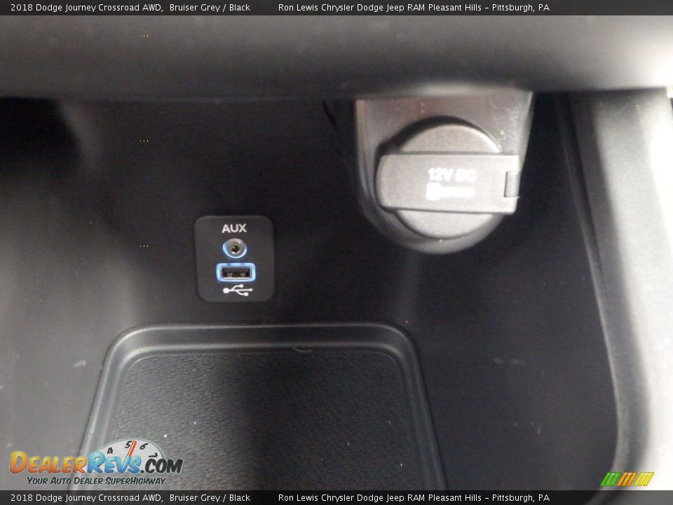 2018 Dodge Journey Crossroad AWD Bruiser Grey / Black Photo #18