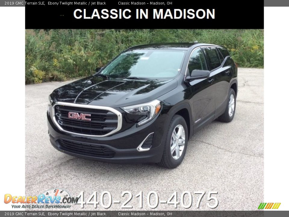 2019 GMC Terrain SLE Ebony Twilight Metallic / Jet Black Photo #1