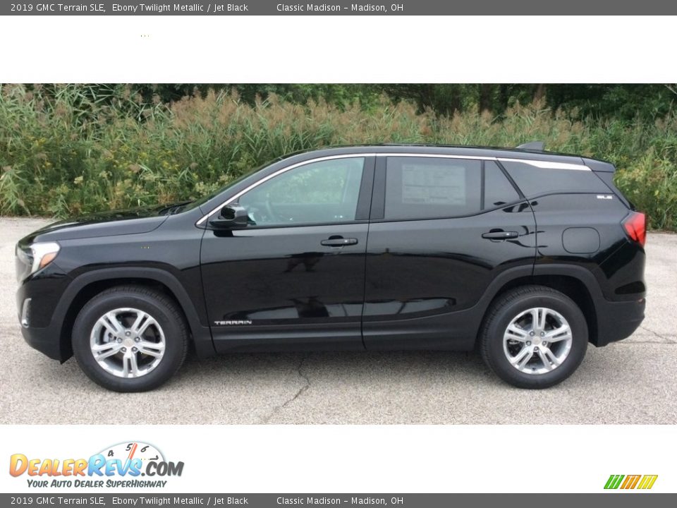 2019 GMC Terrain SLE Ebony Twilight Metallic / Jet Black Photo #2