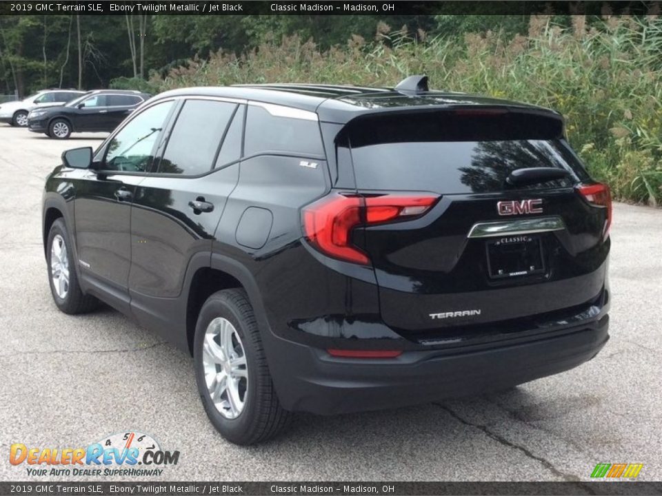 2019 GMC Terrain SLE Ebony Twilight Metallic / Jet Black Photo #3