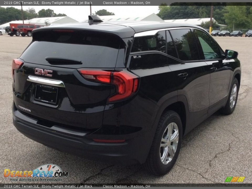 2019 GMC Terrain SLE Ebony Twilight Metallic / Jet Black Photo #5