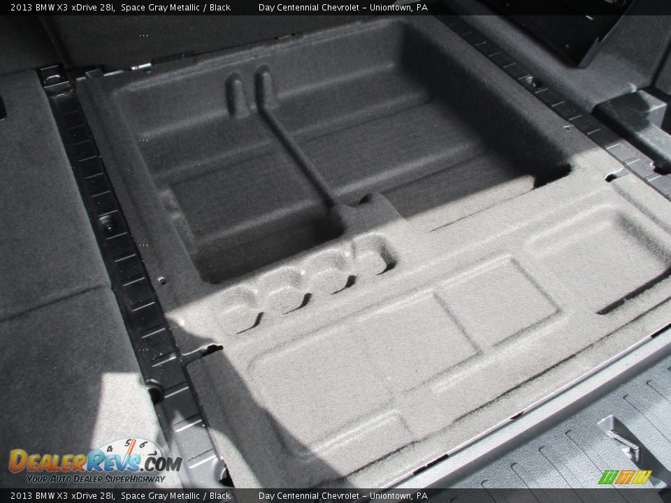 2013 BMW X3 xDrive 28i Space Gray Metallic / Black Photo #9