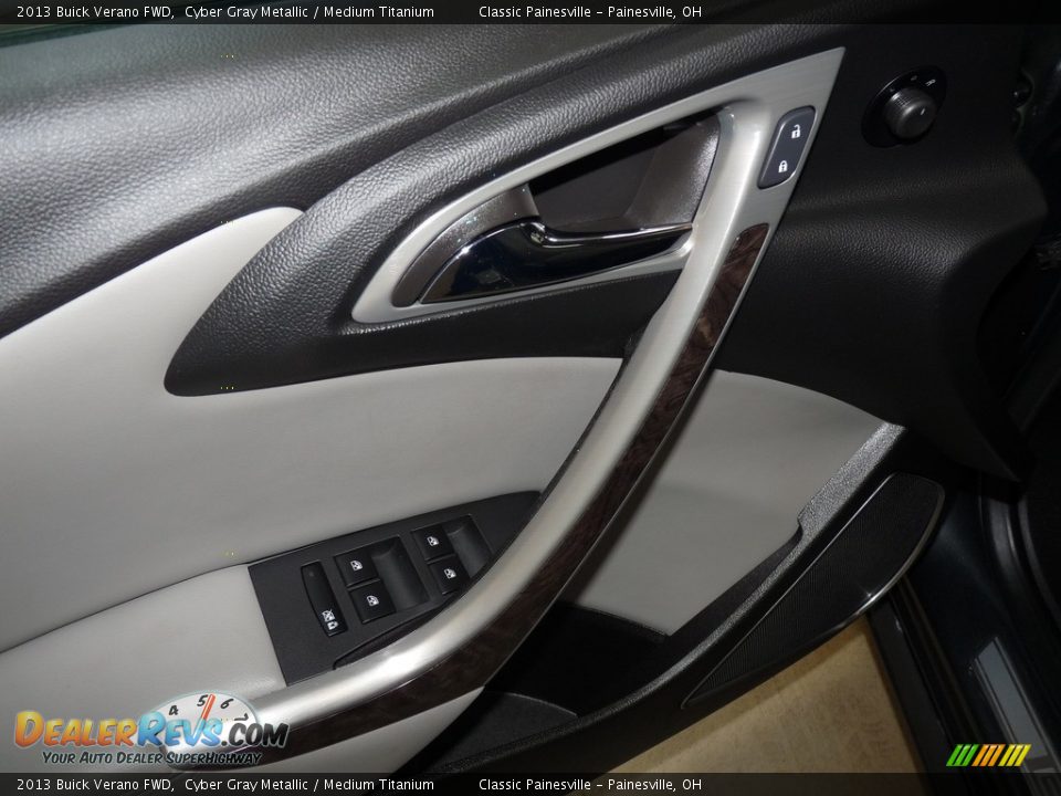 2013 Buick Verano FWD Cyber Gray Metallic / Medium Titanium Photo #10
