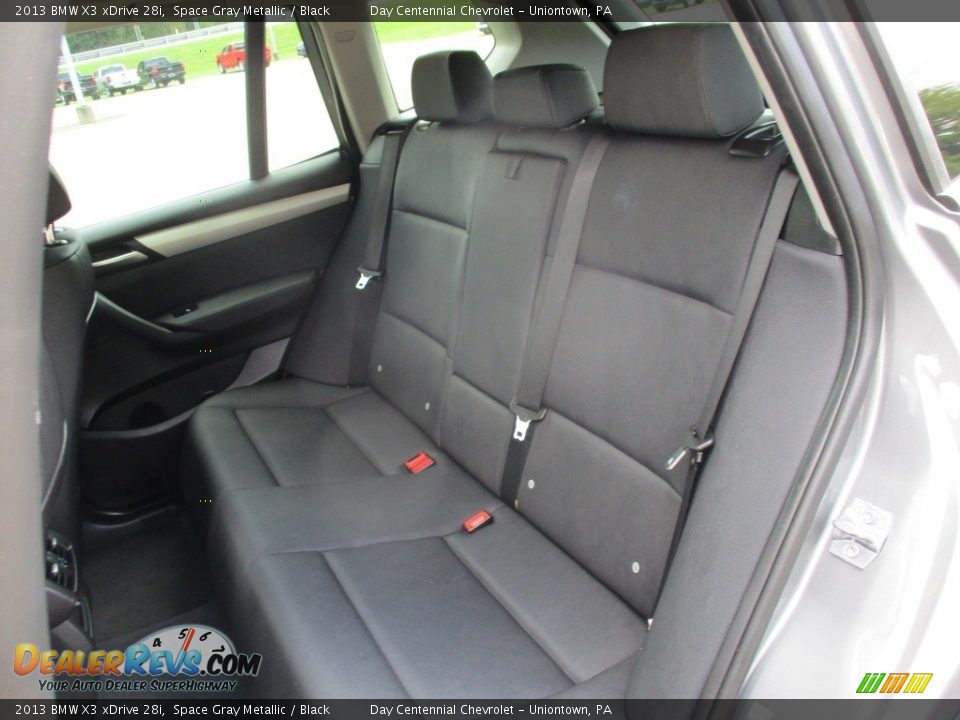 2013 BMW X3 xDrive 28i Space Gray Metallic / Black Photo #20