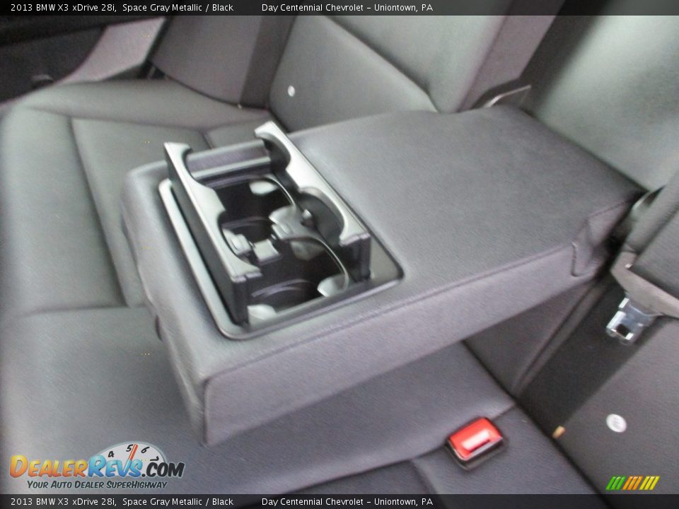 2013 BMW X3 xDrive 28i Space Gray Metallic / Black Photo #22
