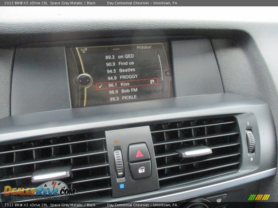 2013 BMW X3 xDrive 28i Space Gray Metallic / Black Photo #24