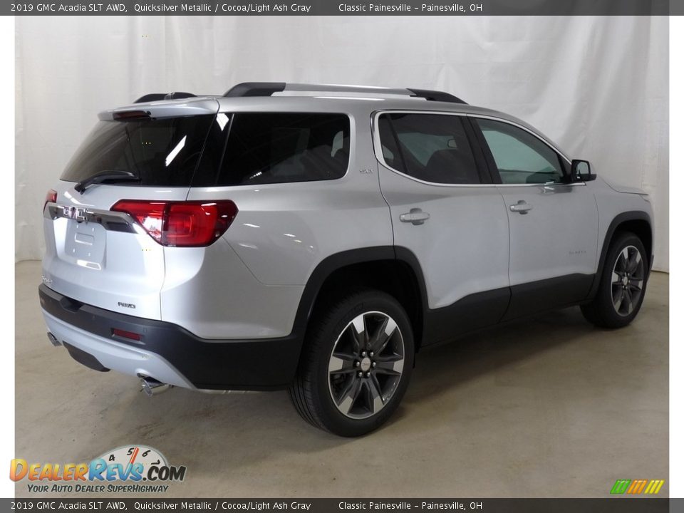 2019 GMC Acadia SLT AWD Quicksilver Metallic / Cocoa/Light Ash Gray Photo #2