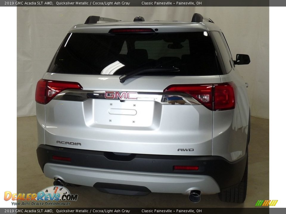 2019 GMC Acadia SLT AWD Quicksilver Metallic / Cocoa/Light Ash Gray Photo #3