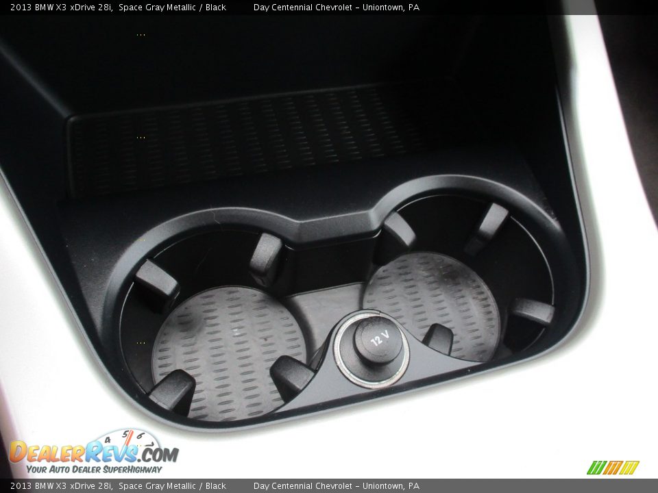2013 BMW X3 xDrive 28i Space Gray Metallic / Black Photo #27