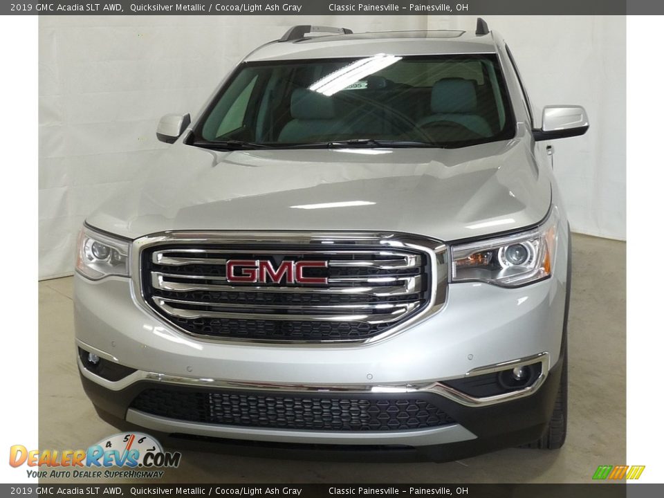 2019 GMC Acadia SLT AWD Quicksilver Metallic / Cocoa/Light Ash Gray Photo #4