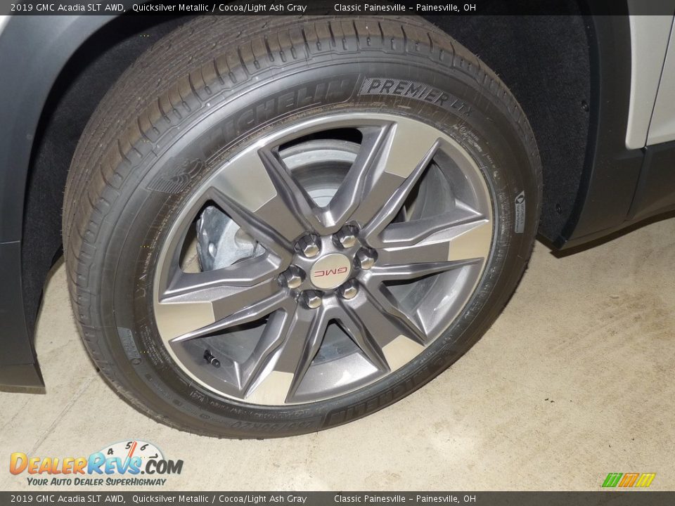 2019 GMC Acadia SLT AWD Quicksilver Metallic / Cocoa/Light Ash Gray Photo #5