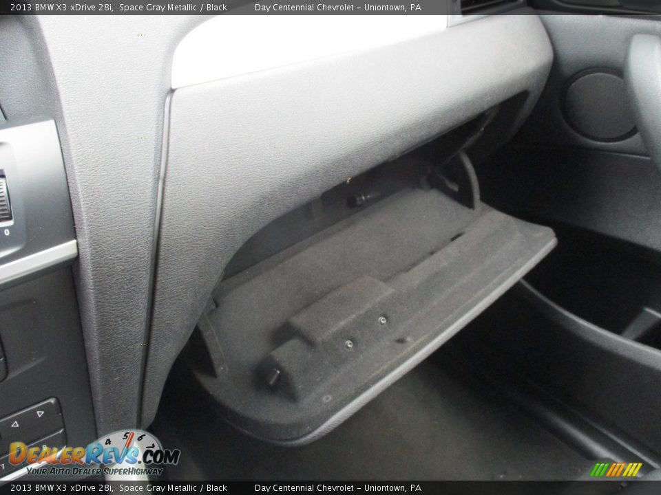 2013 BMW X3 xDrive 28i Space Gray Metallic / Black Photo #29