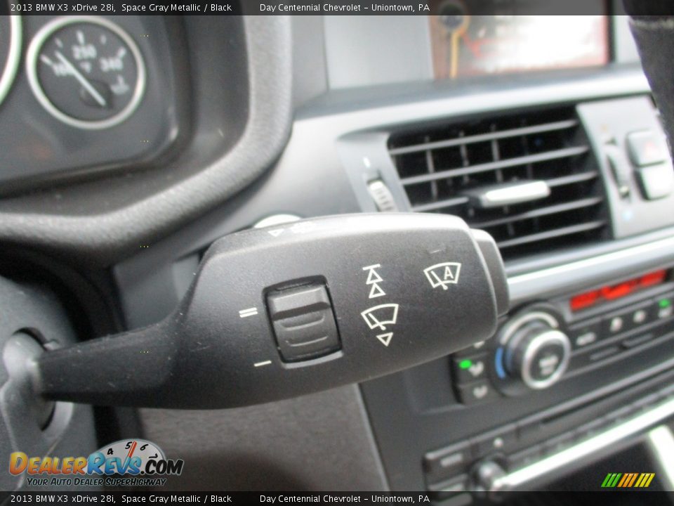 2013 BMW X3 xDrive 28i Space Gray Metallic / Black Photo #35