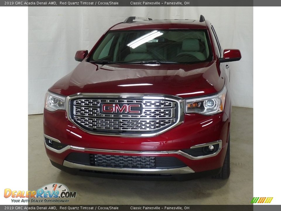 2019 GMC Acadia Denali AWD Red Quartz Tintcoat / Cocoa/Shale Photo #4