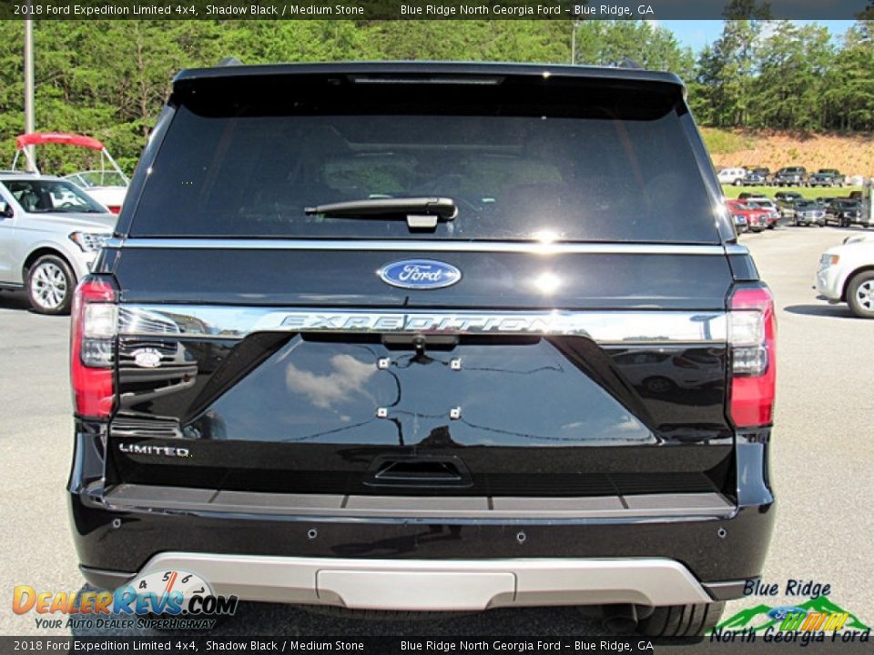 2018 Ford Expedition Limited 4x4 Shadow Black / Medium Stone Photo #4